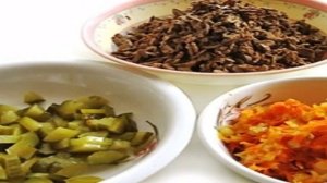 Салат из говяжьей печени