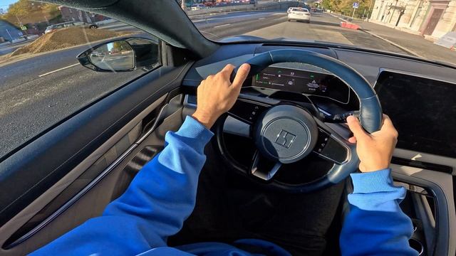 2023 Zeekr 001 / Зикр 001 100 кВт 544 л.с. | Тест драйв от первого лица | Обзор