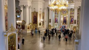 14.10.2025. Ранняя Литургия. Свято-Троицкий Измайловский собор Санкт-Петербурга.