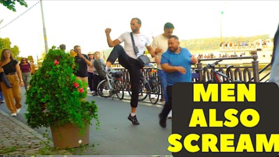 BUSHMAN PRANK (GENEVA, SWITZERLAND) WENT OVERBOARD! смотреть онлайн