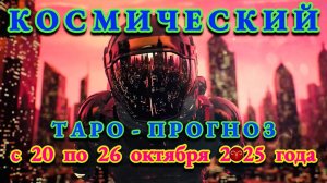 ОВЕН: "КОСМИЧЕСКИЙ ТАРО - ПРОГНОЗ" с 20 по 26 ОКТЯБРЯ 2025 года!!!