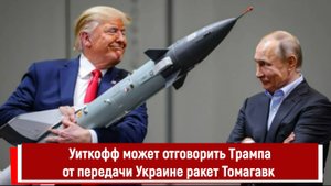 Уиткофф может отговорить Трампа от передачи Украине ракет Томагавк