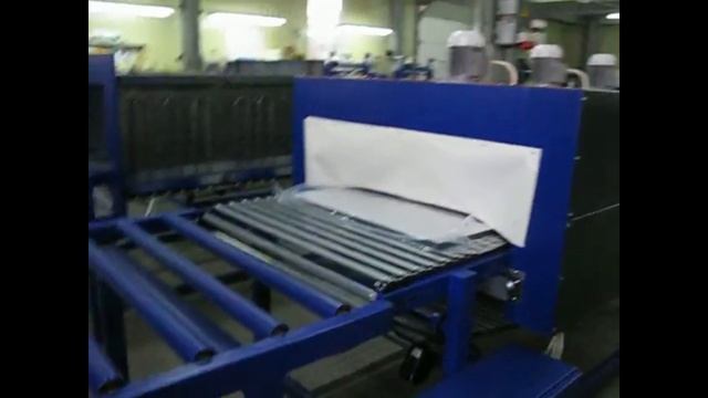 Упаковка дверей. Упаковочная линия МТУ «Оптима-2500» (полуавтомат) смотреть онлайн