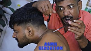 Deep Relaxation ASMR | Heavy Oil Head Massage | Neck Cracking | Shoulder Therapy by Asim Barber