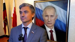 Андрей Свинцов - Торжественный прием в честь дня рождения Владимира Путина в посольстве Бахрейна
