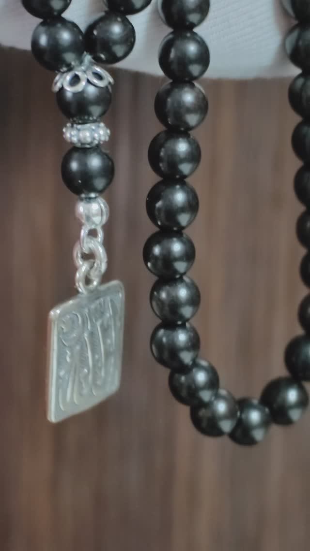 Мусульманские четки из эбенового дерева 01/99