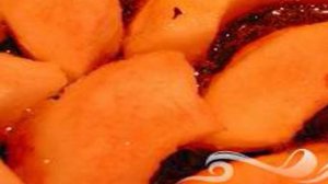 Пирог с карамельными яблоками