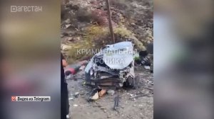 В Унцукульском районе два человека погибли в ДТП с грузовиком