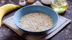 Оладьи из банана и овсянки