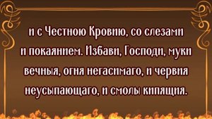 МОЛИТВА ГОСПОДУ (прп. Александр Свирский)
