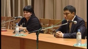 2007.11.30  Мегион Визит Натальи Западновой в Мегион