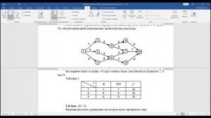 Лаб.работа 4. Оптимальный маршрут