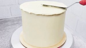 🎯 Идеальный крем для выравнивания торта 🎉 Безупречно ровное и гладкое покрытие! 😍