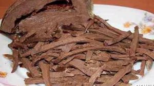 Салат из говяжьего сердца