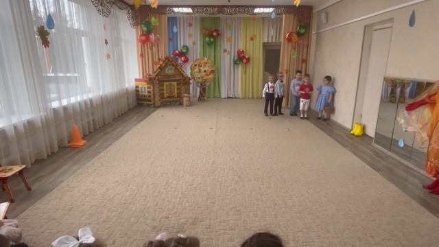 Осеннее развлечение в старшей группе Земляничка 2025 год