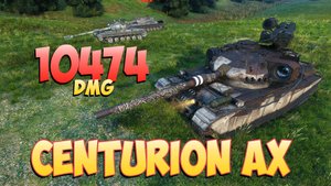 Centurion AX • Послушный! - 4 Фрагов 10.4K Урона • Мир Танков