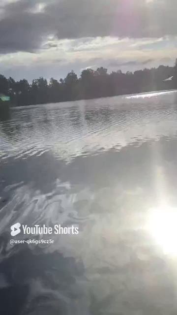 Ленинградская область. Хвойное. 06.07.2024. Вуокса, раннее утро. Начало рыбалки. Видеопейзаж