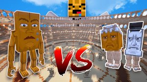 ТЕ-ТЕ-ТЕ САУР vs ГАРАМАРАРАМЕН! БИТВА БРЕЙНРОТОВ В МАЙНКРАФТ!