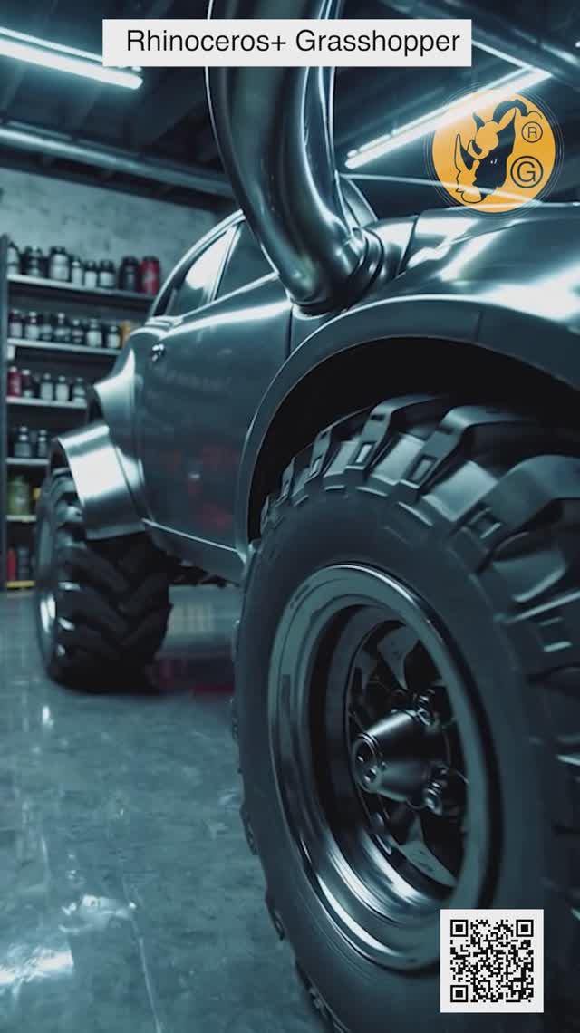 Rhinoceros и Grasshopper в курсе. - лучшее для дизайна для новичков! #grasshopper #shorts смотреть онлайн