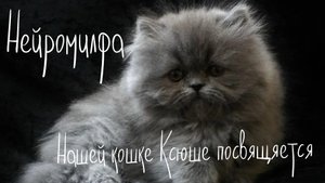 Нейромилфа - Нашей кошке Ксюше посвящяется #нейромузыка #нейросеть #музыка