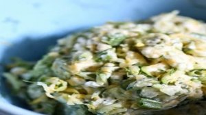 Оладьи из цуккини