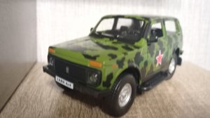 LADA 4х4 от тойруса масштаб 1:36