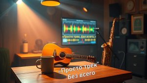 «Просто трек. Без всего.» — #MusicAI (Живая версия)Философский поп-шансон с душой, светом и теплом.