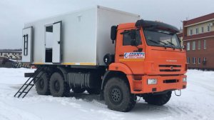 Внешний обзор ППУ (ПГУ) на шасси КАМАЗ 43118-50