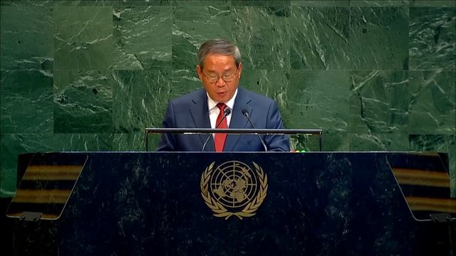 Выступление премьера Госсовета Китая Ли Цяна на 80-й сессии Генеральной Ассамблеи ООН (1080p_30fps_H
