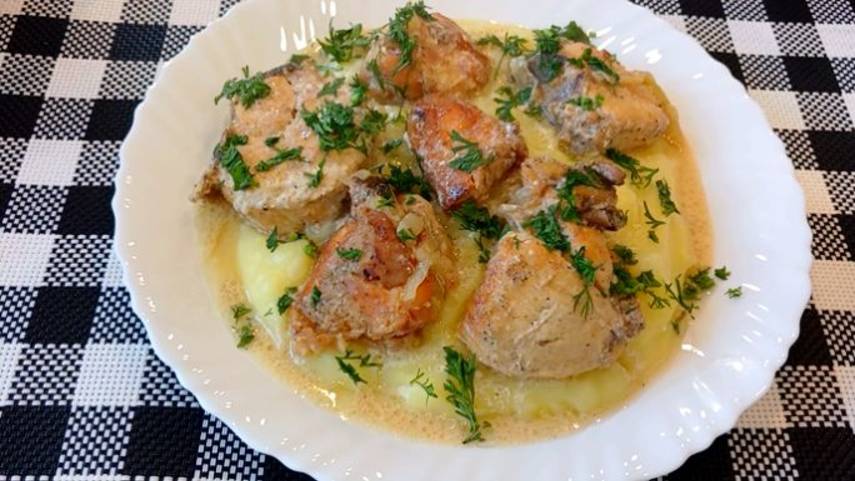 Нежная Курочка в Сметане