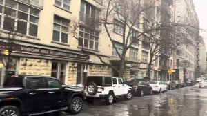 Дождливый Бруклин 4K - Поездка по центру города - Нью-Йорк, США