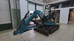 Обзор японского мини-экскаватора Kubota RX406