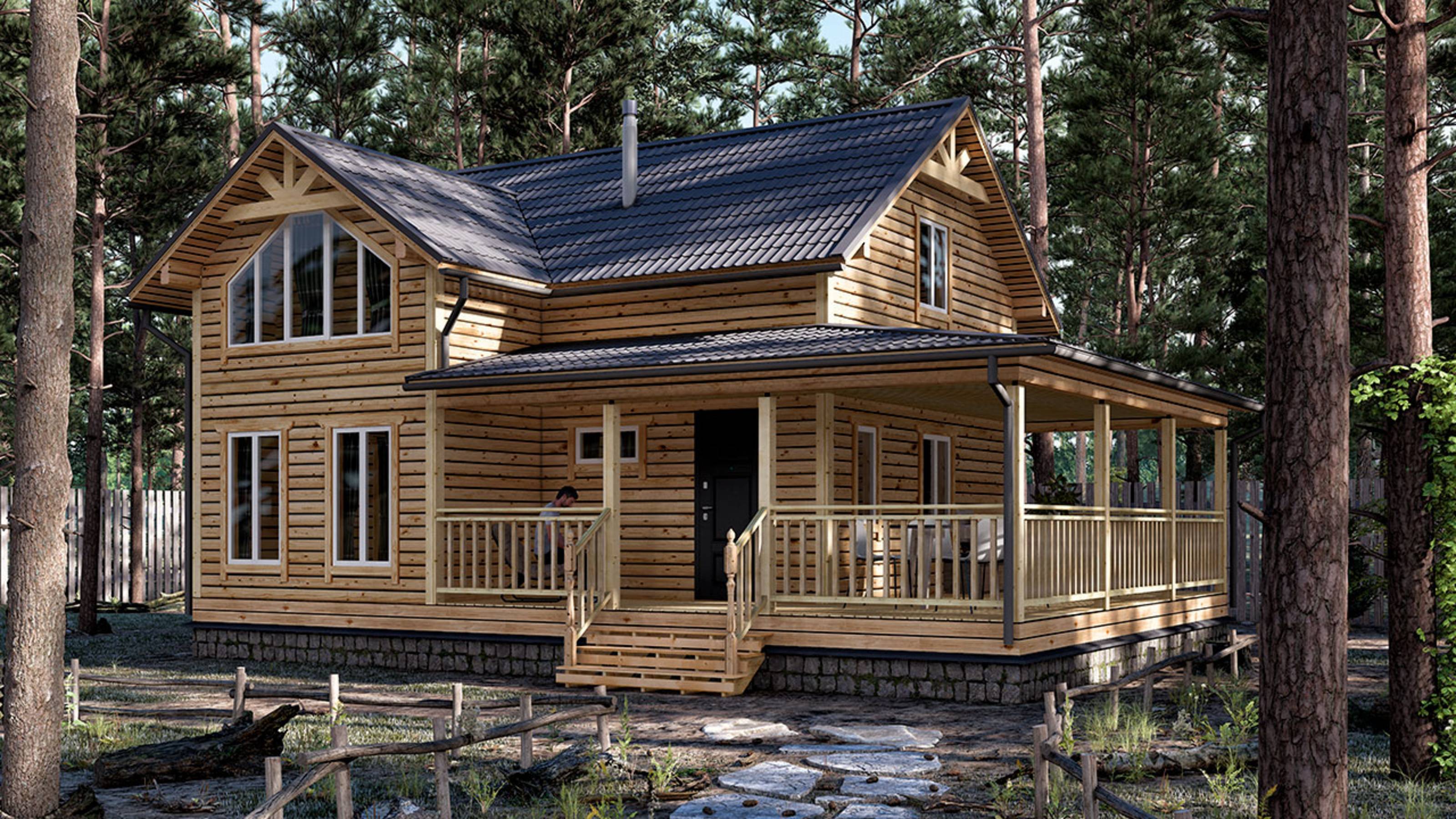 Дом площадью 144 м2