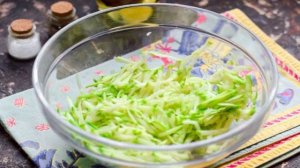 Оладьи из кабачков и риса