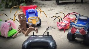 Улучшаем монстров Лайтнинг Маккуин, Лаба-лаба, Керета Апи, пожирателя Перси, Тайо, Томаса и Блейза