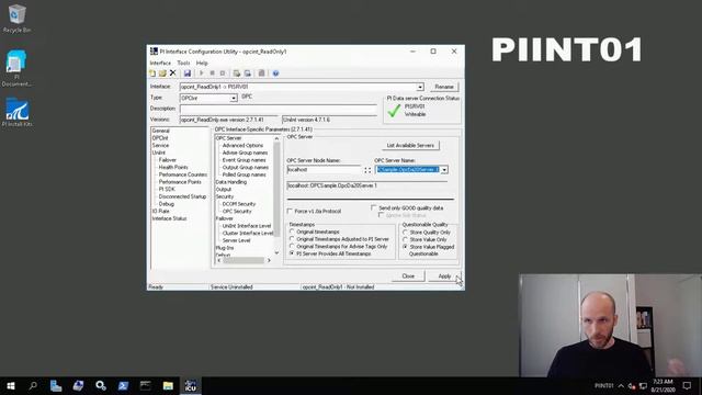 7. PI System Admin： Basics - Interface Configuration смотреть онлайн