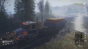 SnowRunner __  МЭН_Доставка к пирсу
