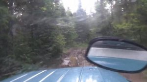 219 Серия Тайга Выезд из Тайги в Цивилизвцию Таежная Дорога, Разбили Стекло, Завалы, Машина УАЗ