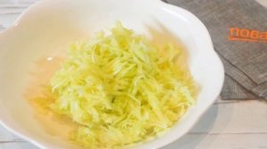 Оладьи из кабачков и картофеля