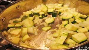 Палтус с овощами