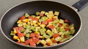 Салат из жареных овощей