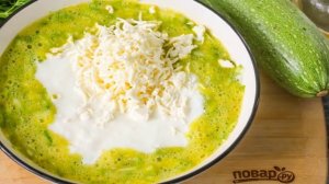 Оладьи из кабачков с фетой