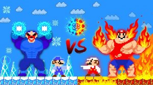 🎮Безумие в игре! Битва Огня и Холода🥶🥵! Новая смертоносная сила!