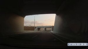 По трассе Таврида: сумерки, дорога, Крым, виды