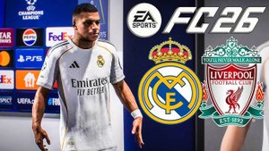 FC 26 PS5 - Реванш в ЛЧ! Реал Мадрид vs Ливерпуль (Эпичный Матч)