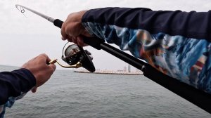 Поклевки на каждом забросе! Ловля на бомбарду. Рыбалка в Таиланде.