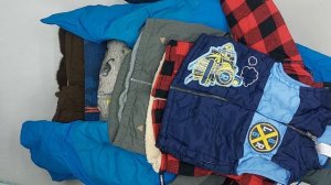 38899 Детские куртки зимние, 17пак, 543, секонд (extra) оптом