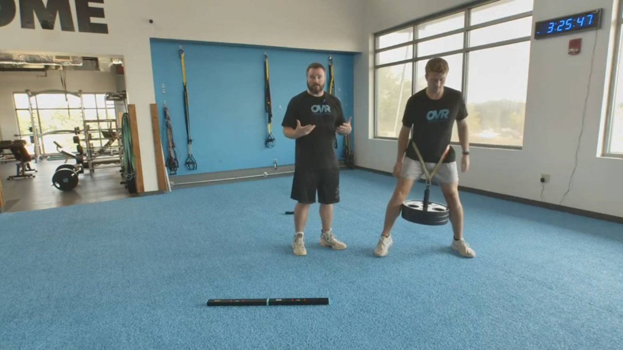 Работа с отягощением в сочетании с прыжками