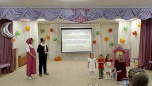 Осенний праздник "Маша и медведь"