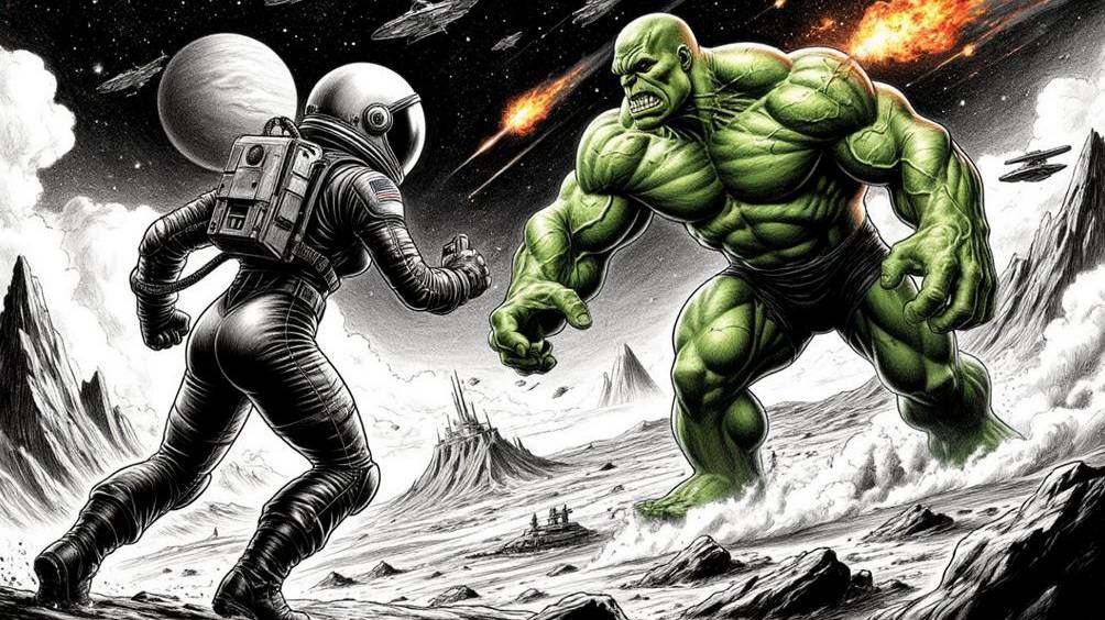 Альбом Мавис-симбиот против Халка на Венере 3 (330)